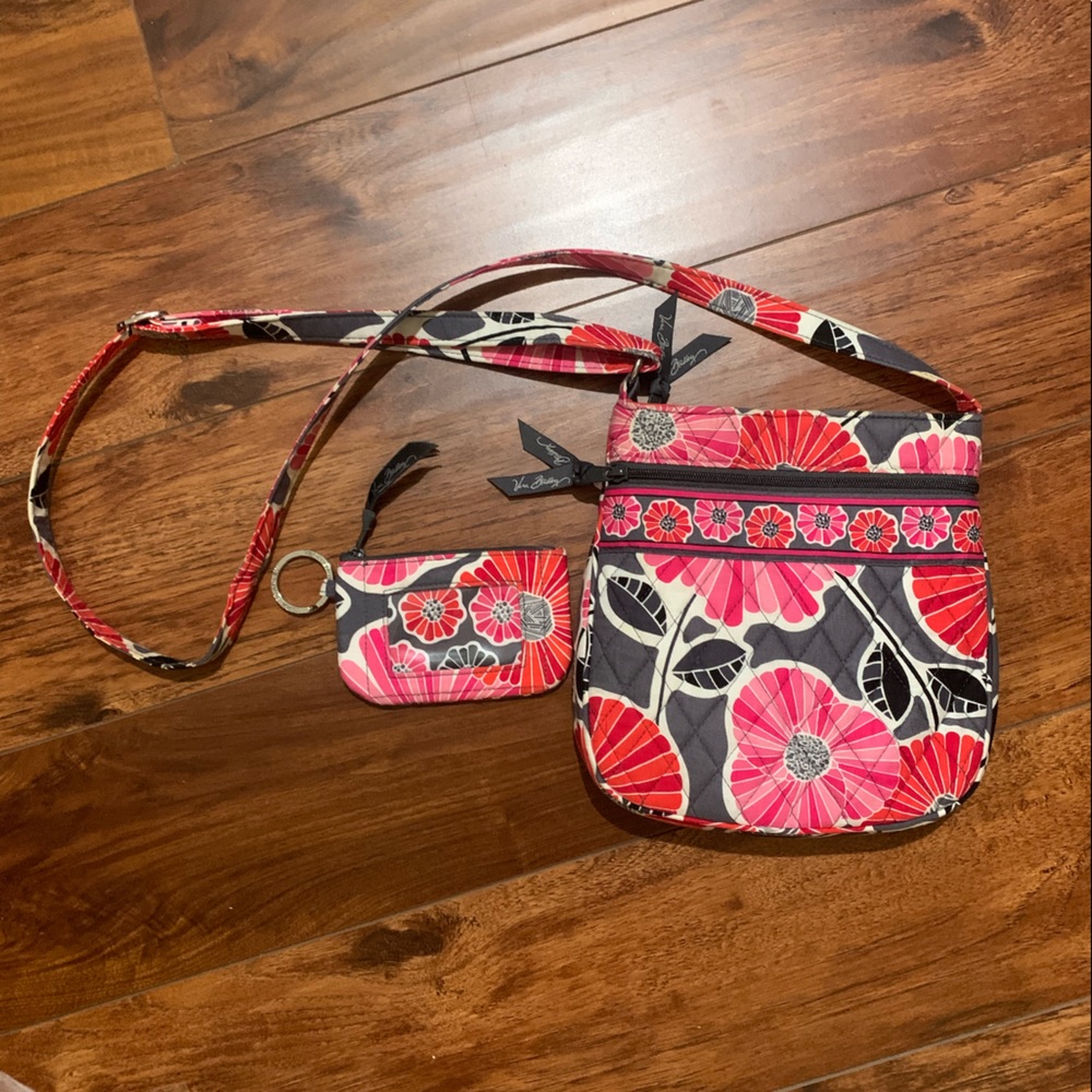 Vera Bradley - Small Puccini Purse with Matching Key Pouch